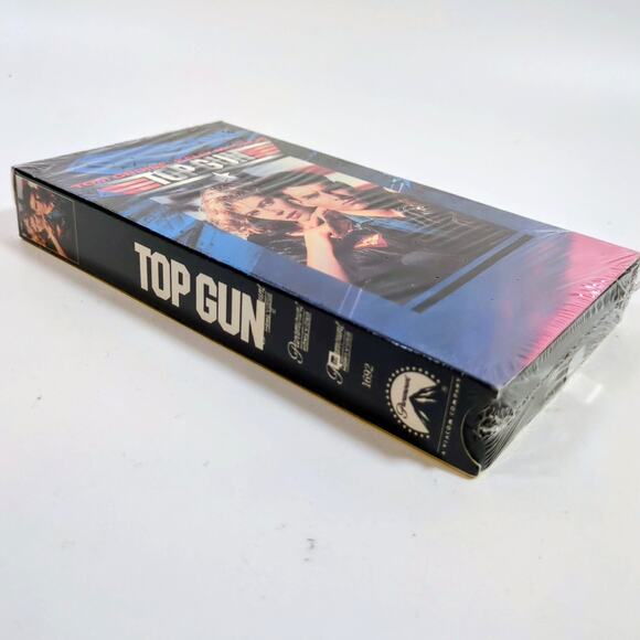 Top Gun VHS (1996 Edition) Tom Cruise Val Kilmer Kelly McGillis NEW Sealed - Picture 3 of 3